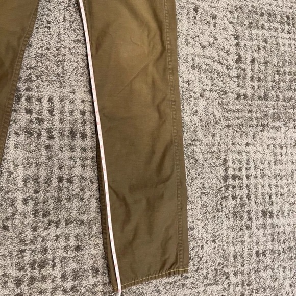Mister Freedom Sportsman Chinos, Stevenson 3Sixteen Olive Khaki, 30W 30L - Picture 9 of 12